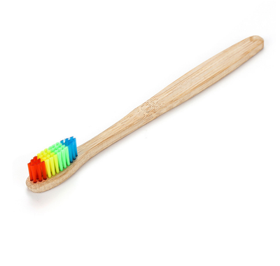 Cepillo de Dientes de Bambú Arcoíris - Ecológico y Colorido - Image 37