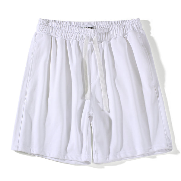 Pantalones Cortos Casuales para Hombre con Bolsillos de Cremallera