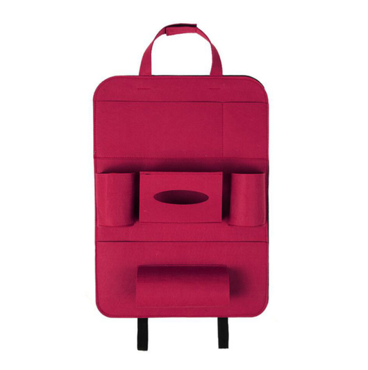 Organizador de Asiento Trasero para Auto con Múltiples Bolsillos en Fieltro - Image 12