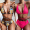 Bikini Halter Estampado
