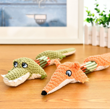 Juguetes de Peluche Interactivos con Sonido para Perros - Image 2