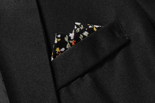 Saco de Negocio Hombre Corte Relajado Solapa Simple - Image 21