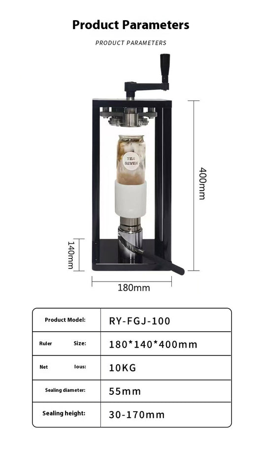 Máquina Capsuladora Manual Pure Can Seamer - Image 7