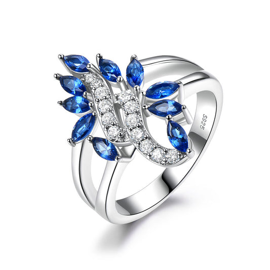 Anillo de Personalidad Floral Cóctel Romántico - Image 2
