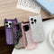 Funda para Celular con Orejas de Gato 3D y Purpurina Epoxi