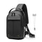 Bolsa Crossbody Impermeable Multifuncional para Hombre