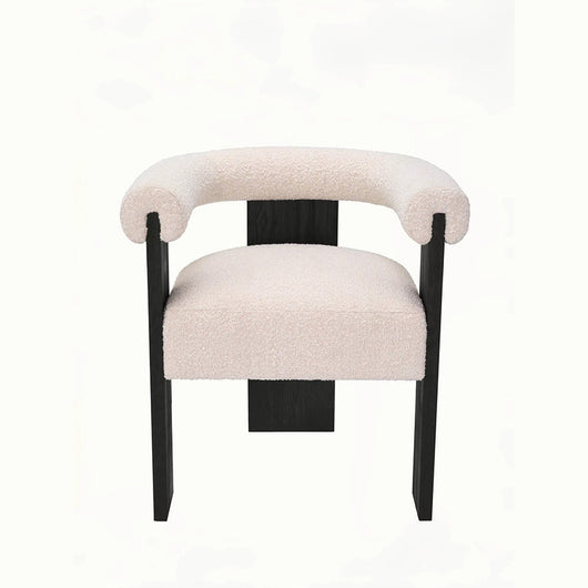 Silla Minimalista con Respaldo Creativo Estilo Francés - Image 11
