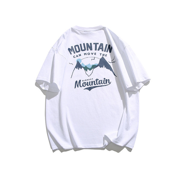 Camiseta Unisex con Estampado de Paisaje Cultural