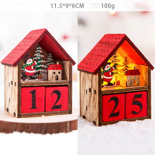Calendario de Adviento con Escenas Navideñas Decorativas - Image 25