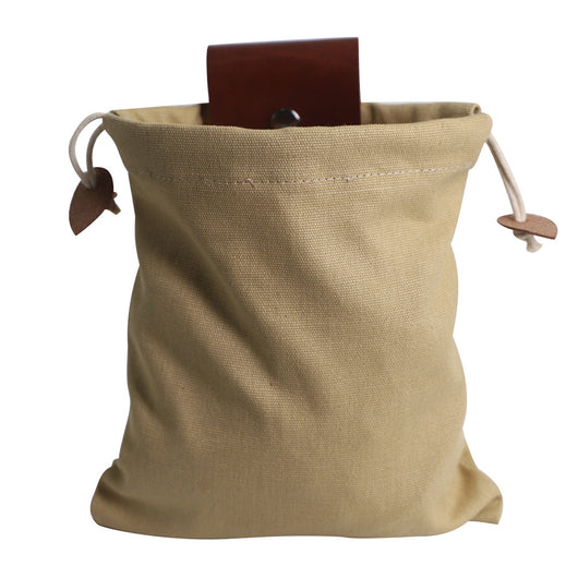 Bolsa de Recolección de Setas Canvas Plegable con Cuero - Ideal para Senderismo y Camping - Image 12