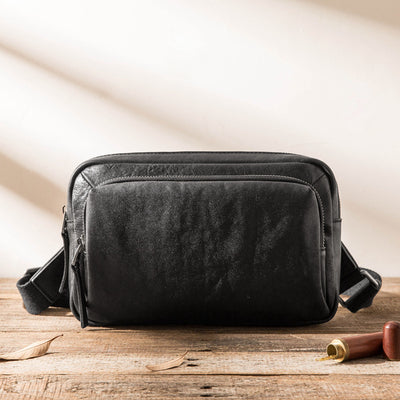 Bolsa de Hombro de Gran Capacidad en Cuero Genuino - Image 3