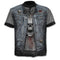 Camiseta Manga Corta Talla Grande con Estampado Digital 3D