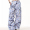 Pantalones Cargo Camuflaje Retro - Corte Recto Ancho Verano