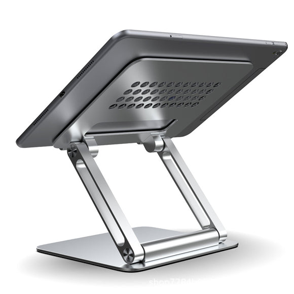 Soporte Telescópico Plegable para Tablet con Almacenamiento Portátil