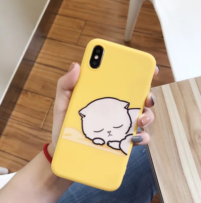 Funda Protectora de Jirafa Divertida Compatible con iPhone - TPU Silicona Suave - Image 5