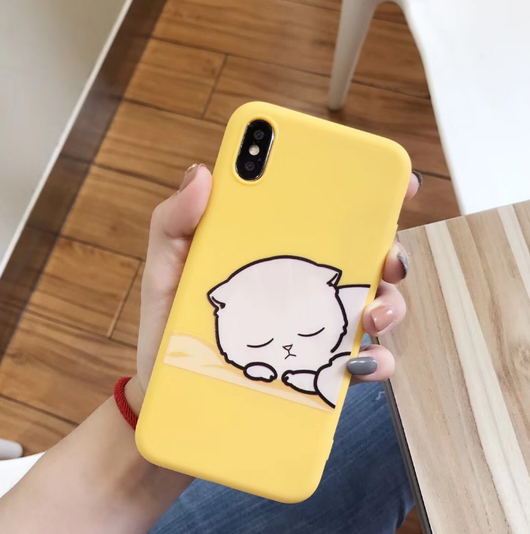 Funda Protectora de Jirafa Divertida Compatible con iPhone - TPU Silicona Suave - Image 5