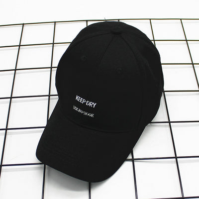Gorra de Béisbol Estilo Coreano con Bordado de Letras y Visera Curva - Image 7