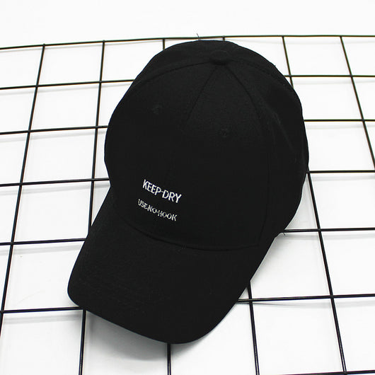 Gorra de Béisbol Estilo Coreano con Bordado de Letras y Visera Curva - Image 7