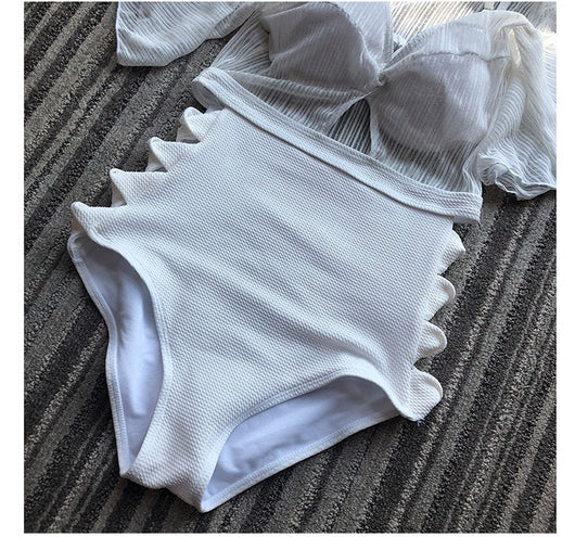 Traje de Baño Cintura Alta para Aguas Termales - Image 7