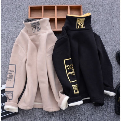 Suéter de Cuello Alto para Niños - Manga Larga Invierno - Image 3