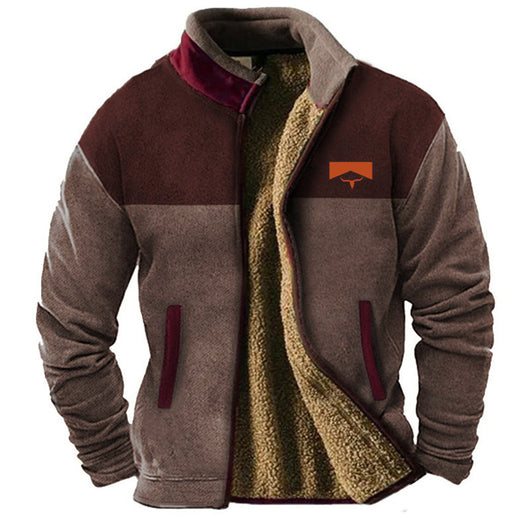 Chaqueta Fleece de Algodón para Hombre - Estilo Moderno y Confortable - Image 2