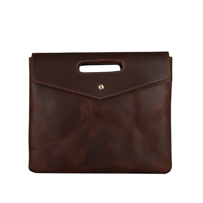 Maletín de Cuero Genuino para Hombre Estilo Vintage Ejecutivo - Image 4