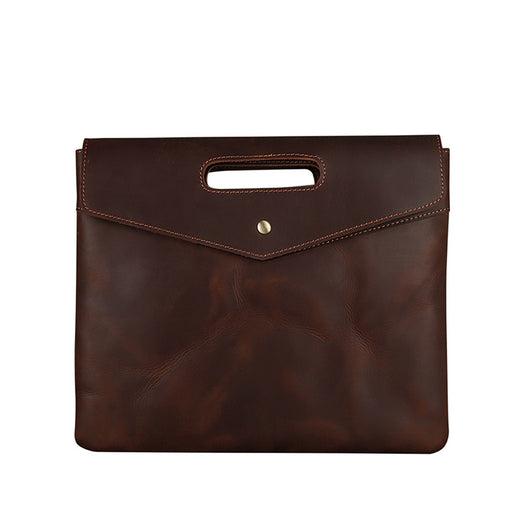 Maletín de Cuero Genuino para Hombre Estilo Vintage Ejecutivo - Image 4