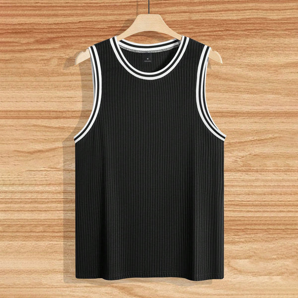 Chaleco Deportivo Ajustado con Rayas Verticales Tejidas - Image 6