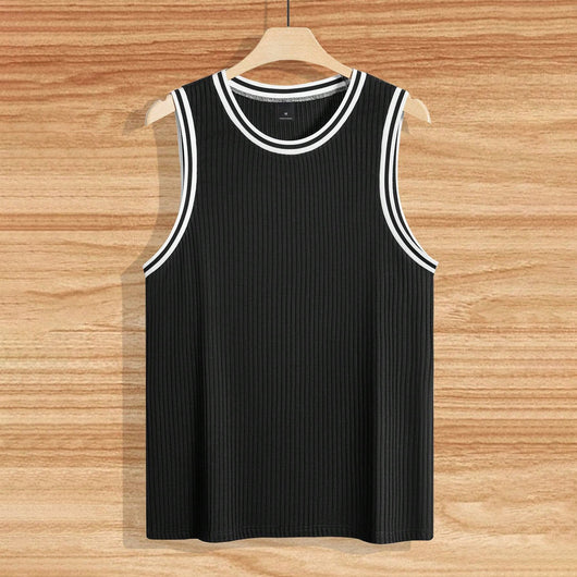 Chaleco Deportivo Ajustado con Rayas Verticales Tejidas - Image 6