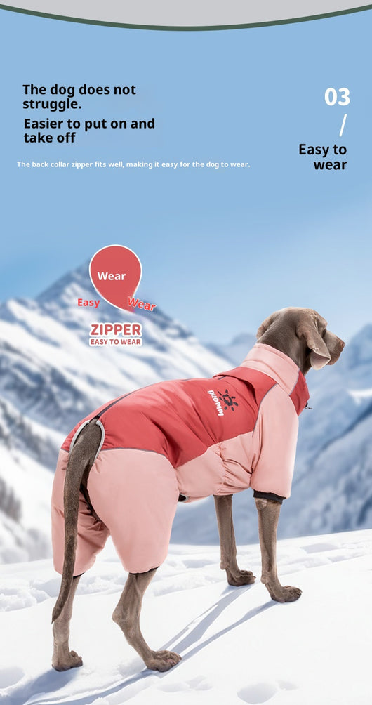 Abrigo Reflectante para Perros - Algodón Grueso con Visibilidad Alta - Image 24