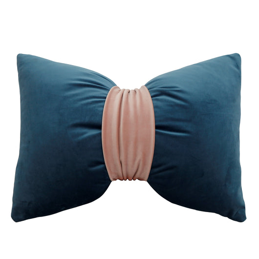 Almohada de Cintura Terciopelo con Moño Elegante - Image 8