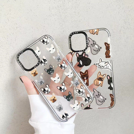 Funda Transparente para Celular con Diseño de Cachorro Kawaii - Image 7