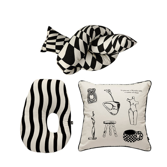 Almohada Decorativa Cuadros para Sala y Sofá