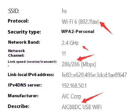Adaptador WiFi 6 de Alta Velocidad con Transmisor-Receptor Inalámbrico - Image 16