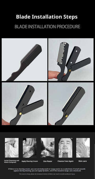 Cortador Manual de Barba y Cejas Profesional de Precisión - Image 13