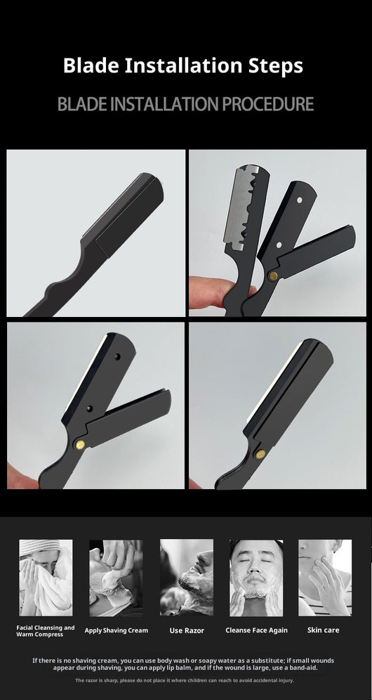 Cortador Manual de Barba y Cejas Profesional de Precisión - Image 13