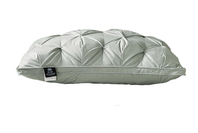 Juego de Almohadas de Plumas de Ganso Blanco con Protectores de Cuello - Image 31