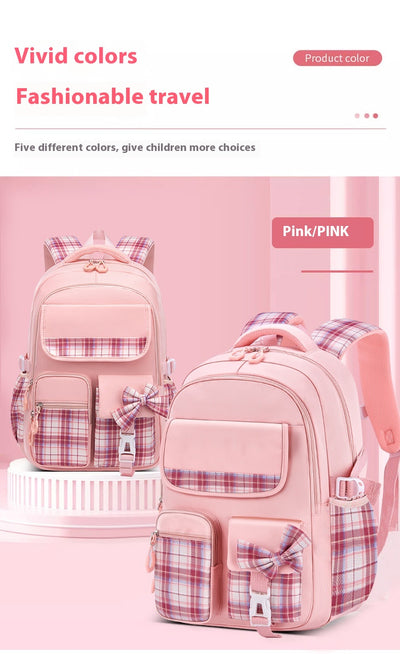 Mochila Infantil Ergonómica de Gran Capacidad con Protección Espinal - Image 20