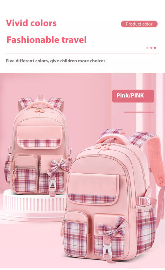 Mochila Infantil Ergonómica de Gran Capacidad con Protección Espinal - Image 20
