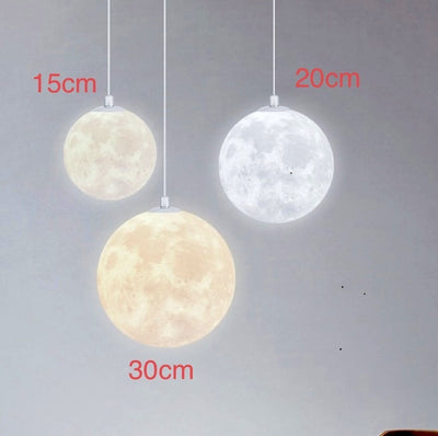 Lámpara de Techo Luna 3D - Luz Cálida para Dormitorio - Image 10