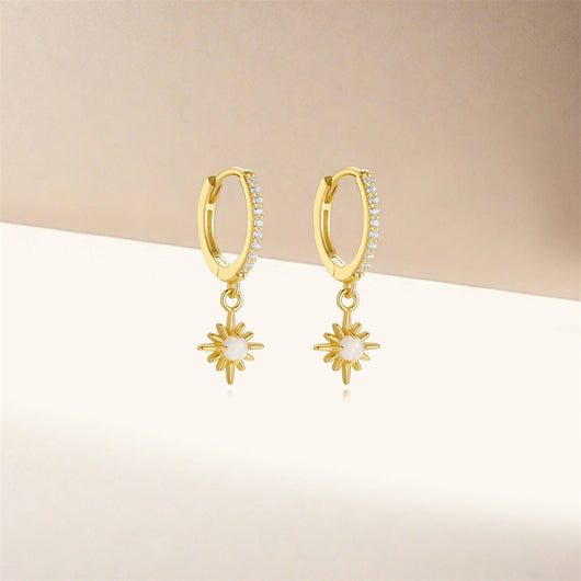 Aretes de Plata Esterlina S925 con Ópalo Azul y Diamantes - Diseño Europeo - Image 31