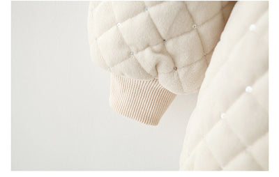 Cardigan Acolchado de Largo Medio para Niños - Estilo Coreano - Image 14