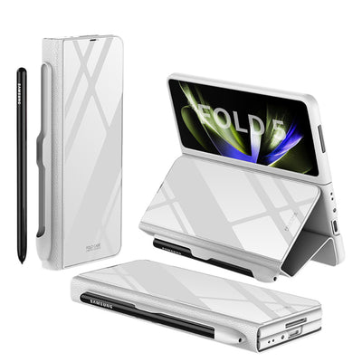 Funda de Cristal Protectora para Galaxy Z Fold5 - Diseño Flip Creativo - Image 13