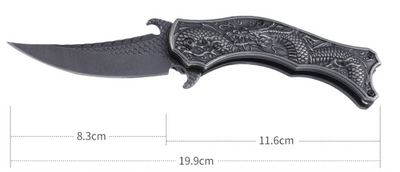 Cuchillo Plegable Multifunción para Supervivencia y Aventuras al Aire Libre - Image 7