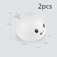 Juguete de Baño Ballena con Rociador Eléctrico por Inducción - Image 11