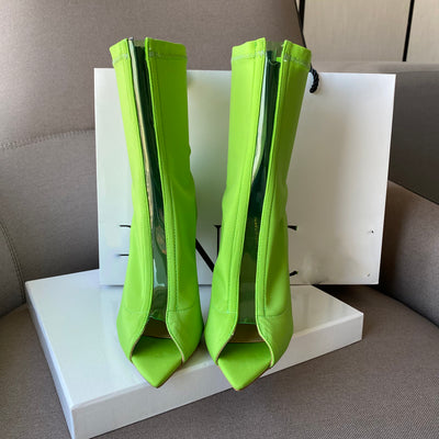 Sandalias Stiletto de Verano para Mujer - Diseño Elegante en Lycra - Image 2