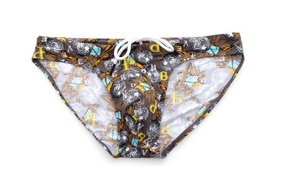Bóxer de Baño Estampado para Hombre en Nylon - Image 18