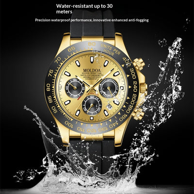 Reloj Mecánico para Hombre con Calendario y Movimiento Quartz