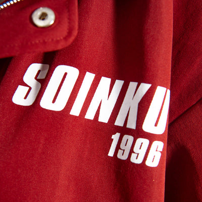 Chaqueta Cortavientos Roja de Largo Medio - Image 13