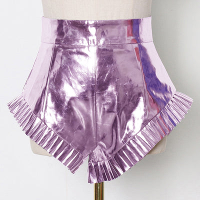 Shorts Talle Alto para Mujer Verano - Diseño Irregular Moderno